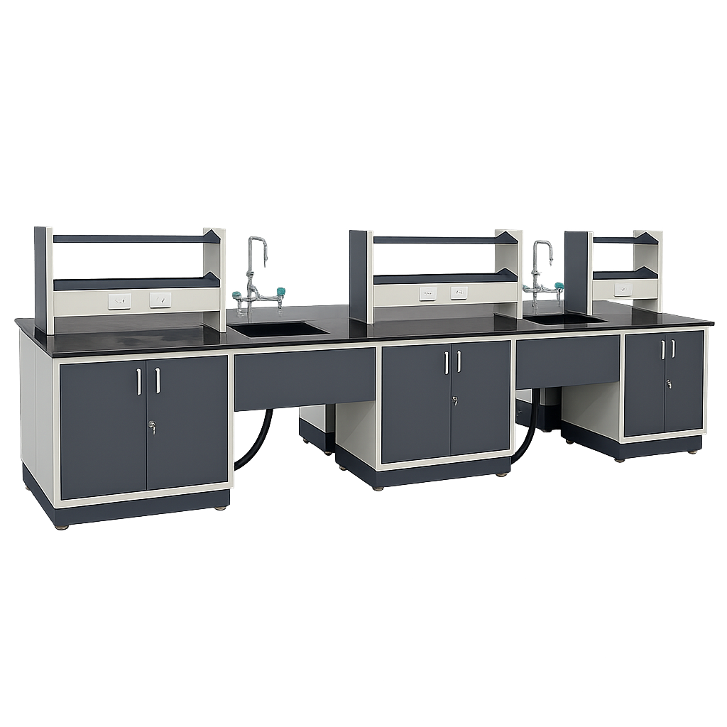 Laboratory Sink & Utility Island Workstation SSR Lab Furniture Manufacturer