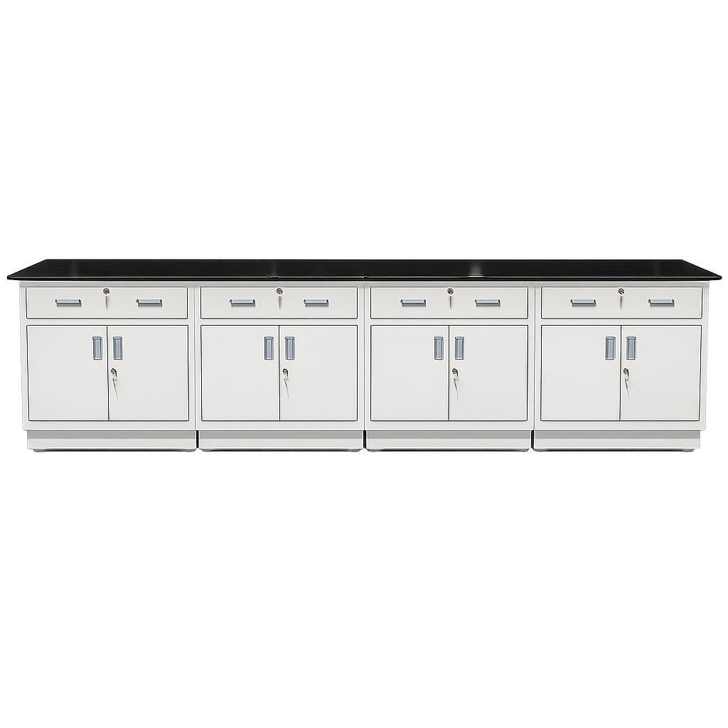 Linear Modular Wall Workbench Unit SSR Lab Furniture Manufacturer